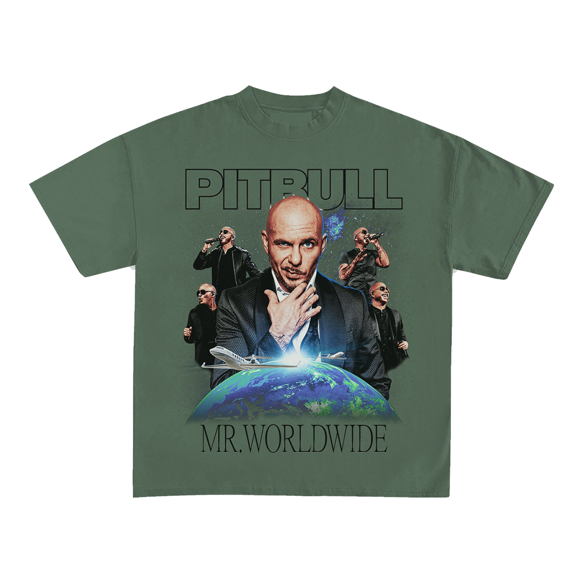 Mr. Worldwide Graphic T-Shirt