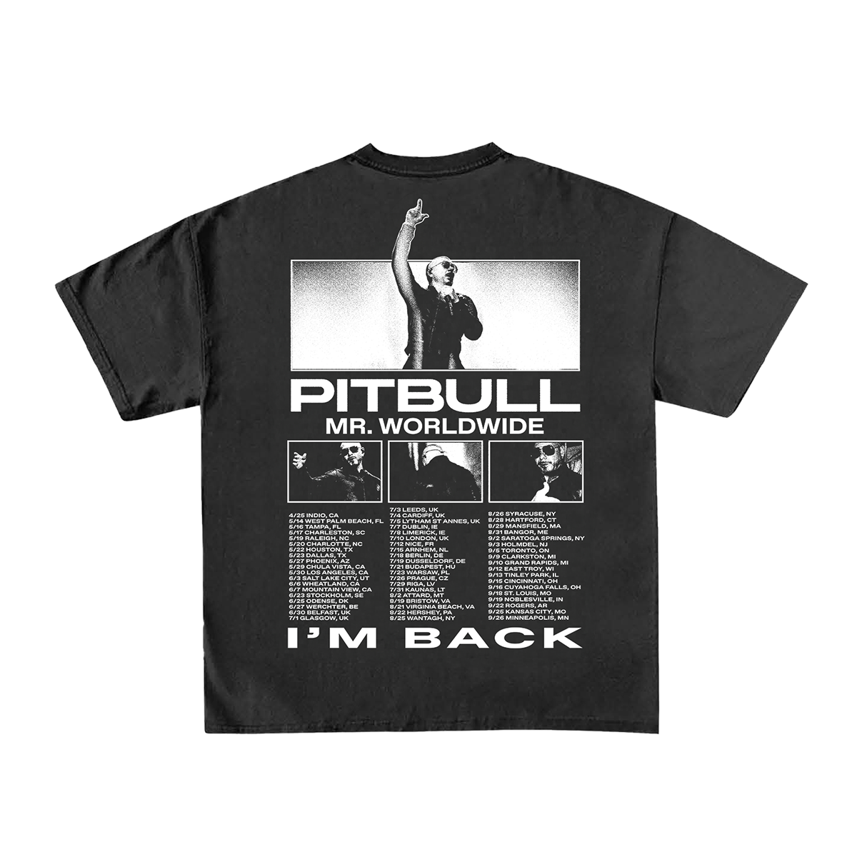 I'm Back 2026 Tour T-Shirt
