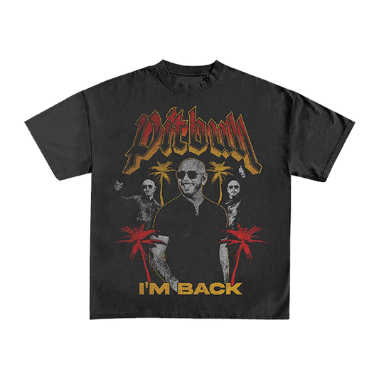 Mr. Worldwide I'm Back 2026 Tour T-Shirt