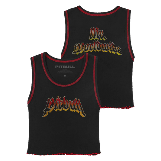 Mr. Worldwide Cropped Tank